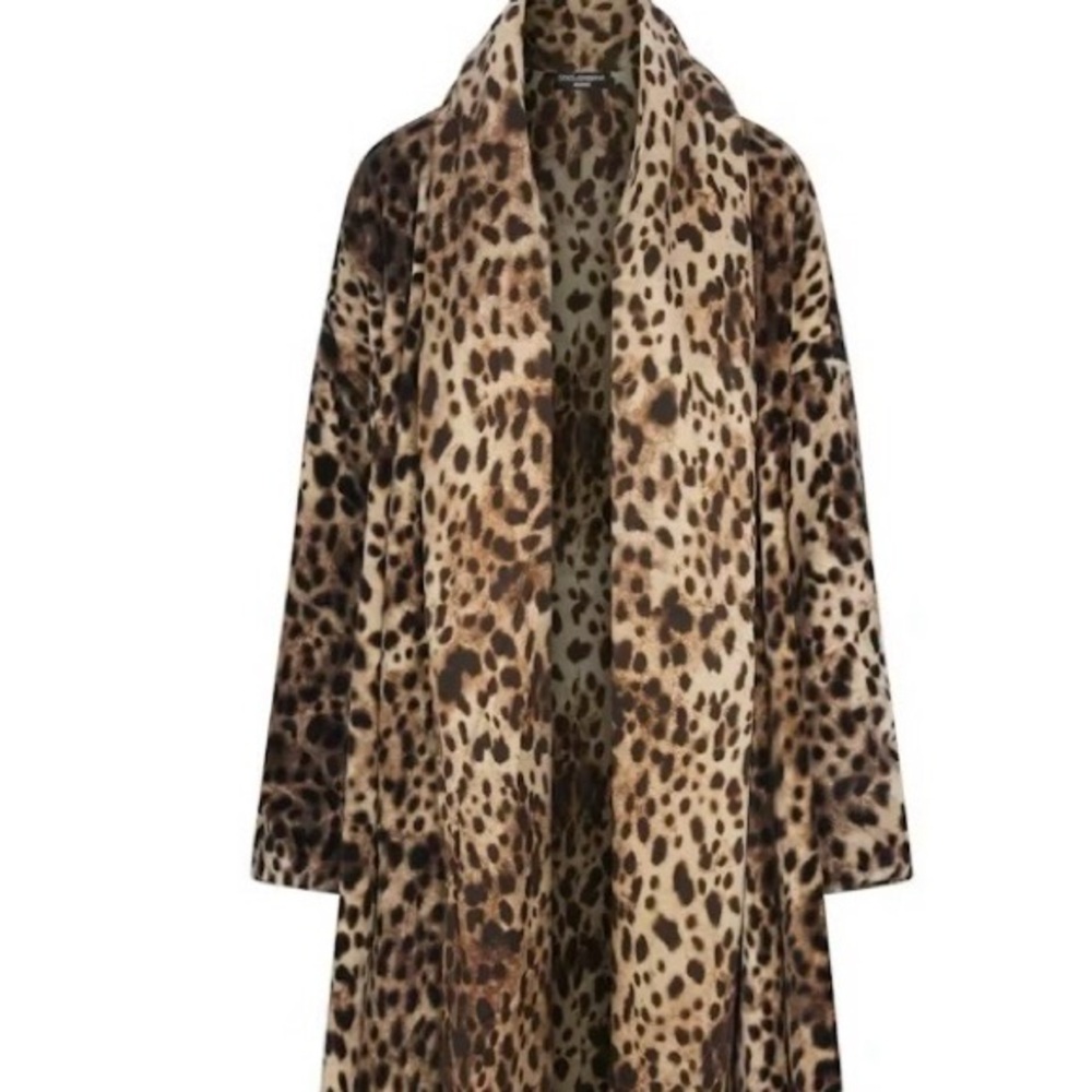 Skims x Dolce Gabbana Silk Robe Cape Terry Robe